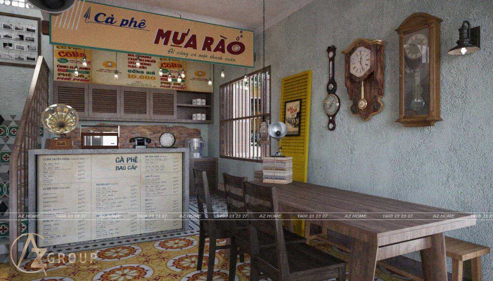 Thiết Kế Coffee Phong Cách Retro Ở Hội An