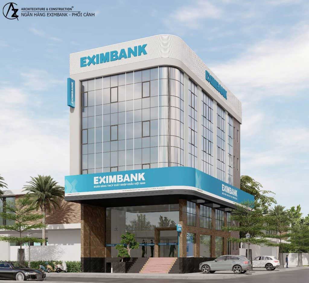 Mẫu Thiết Kế Office Building Văn Phòng Eximbank Đà Nẵng