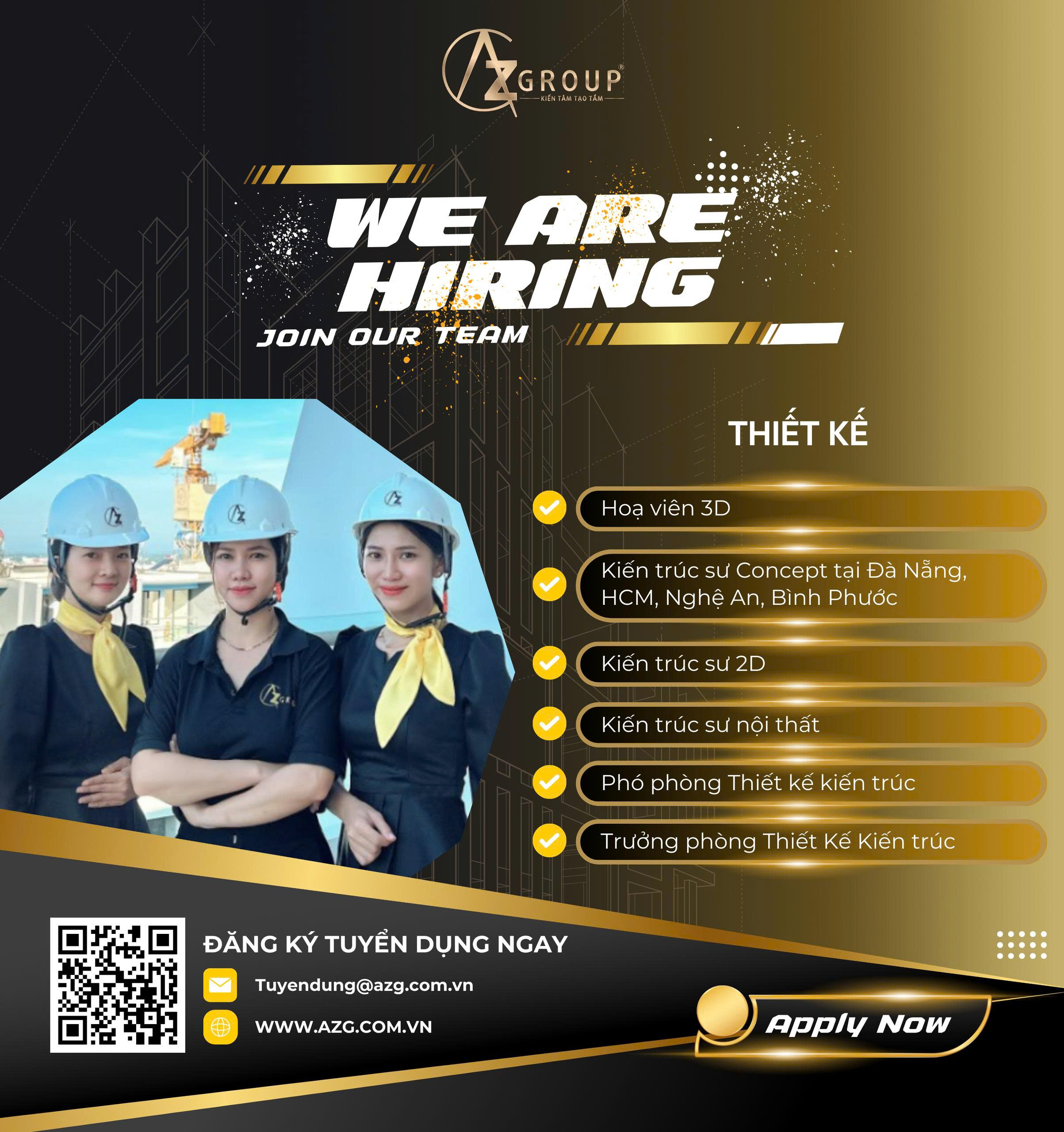 tuyển dụng kiến trúc sư