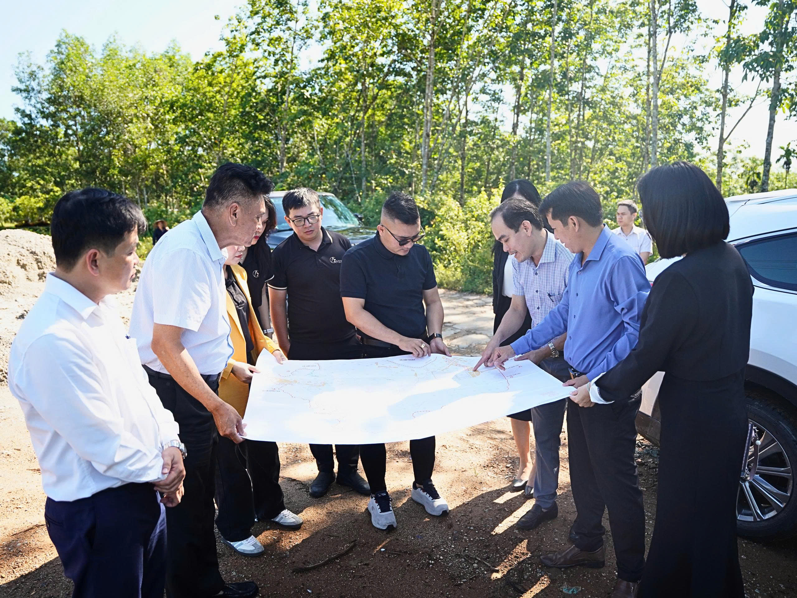 dự án viên nén gỗ tại Hiệp Đức