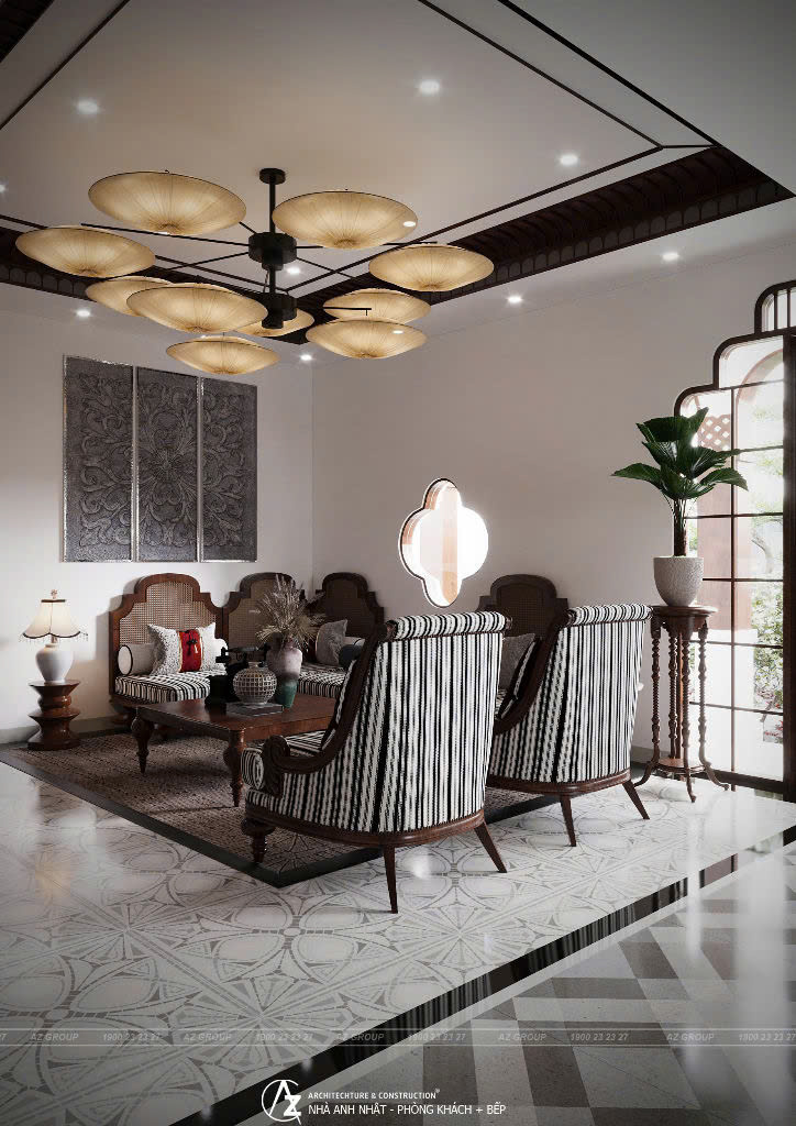 z6494145885866 cb3d4228f38fc378d41107117a0cb4ed AZGroup - Công ty Thiết kế & Thi công Xây dựng trọn gói - công ty xây nhà trọn gói uy tín Khu vực phòng khách