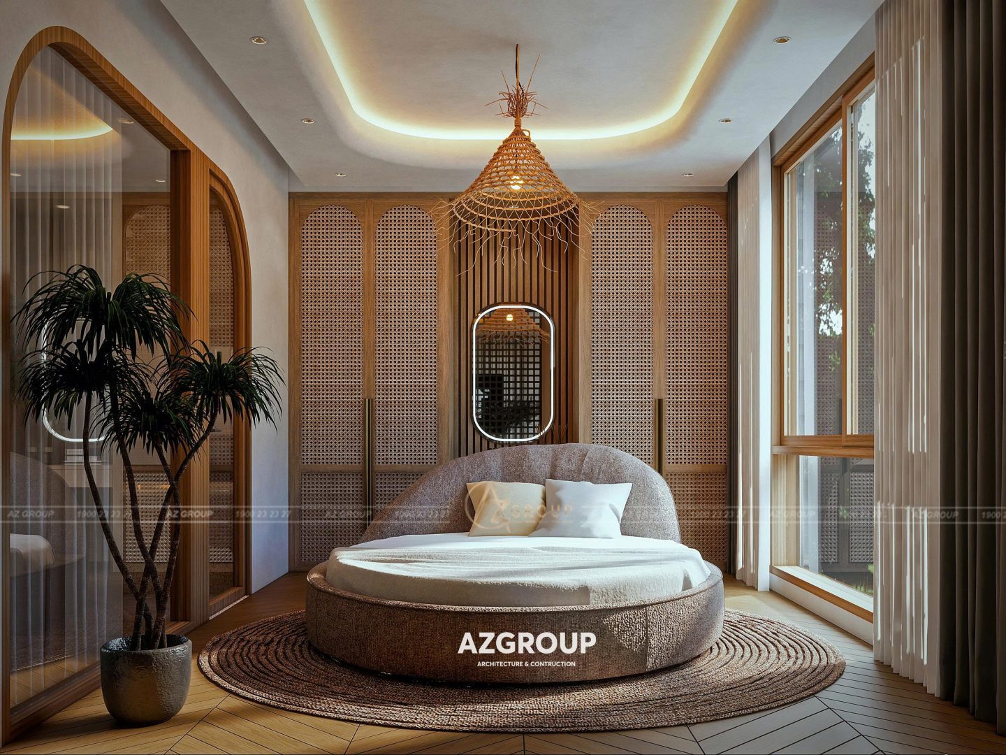 z6827172105807 e69ca0478a572e3f6ef3fe4e5db36ba8 AZGroup - Công ty Thiết kế & Thi công Xây dựng trọn gói - công ty xây nhà trọn gói uy tín Khu vực phòng ngủ