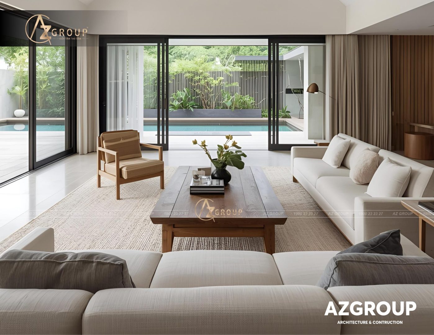 128 AZGroup - Công ty Thiết kế & Thi công Xây dựng trọn gói - công ty xây nhà trọn gói uy tín Mẫu thiết kế biệt thự phong cách Bắc Âu 2025 – Tinh tế, tối giản và tràn ngập ánh sáng