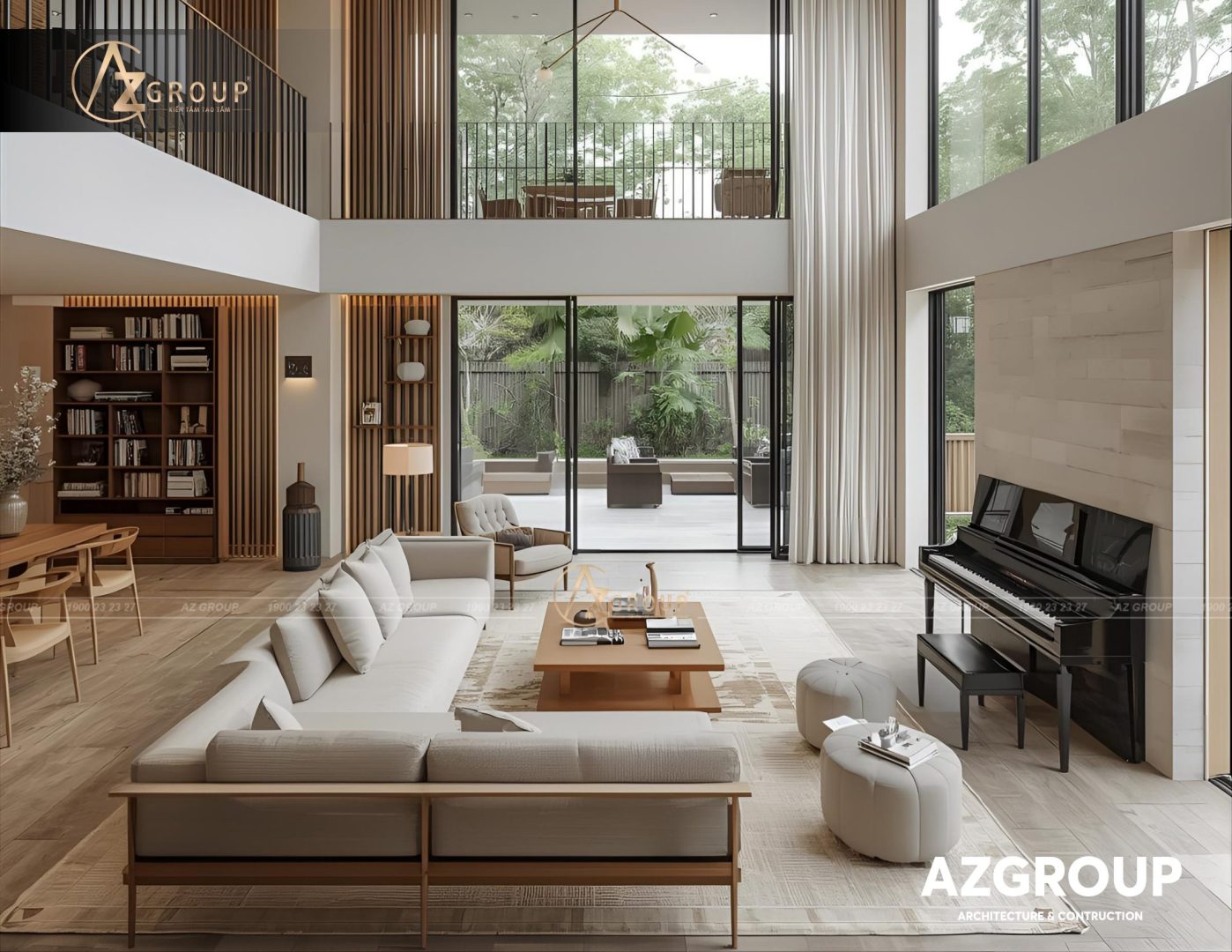 133 AZGroup - Công ty Thiết kế & Thi công Xây dựng trọn gói - công ty xây nhà trọn gói uy tín Mẫu thiết kế biệt thự phong cách Bắc Âu 2025 – Tinh tế, tối giản và tràn ngập ánh sáng