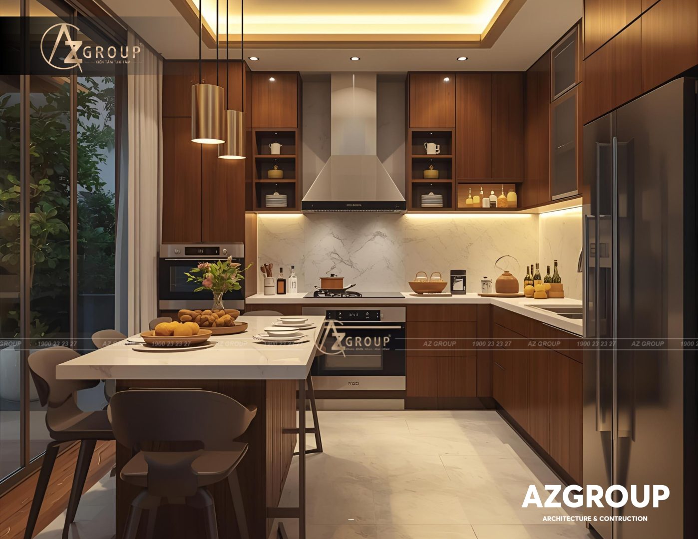 164 AZGroup - Công ty Thiết kế & Thi công Xây dựng trọn gói - công ty xây nhà trọn gói uy tín Chi phí thiết kế thi công nội thất Đà Nẵng – Cập nhật mới nhất 2025 từ AZGroup