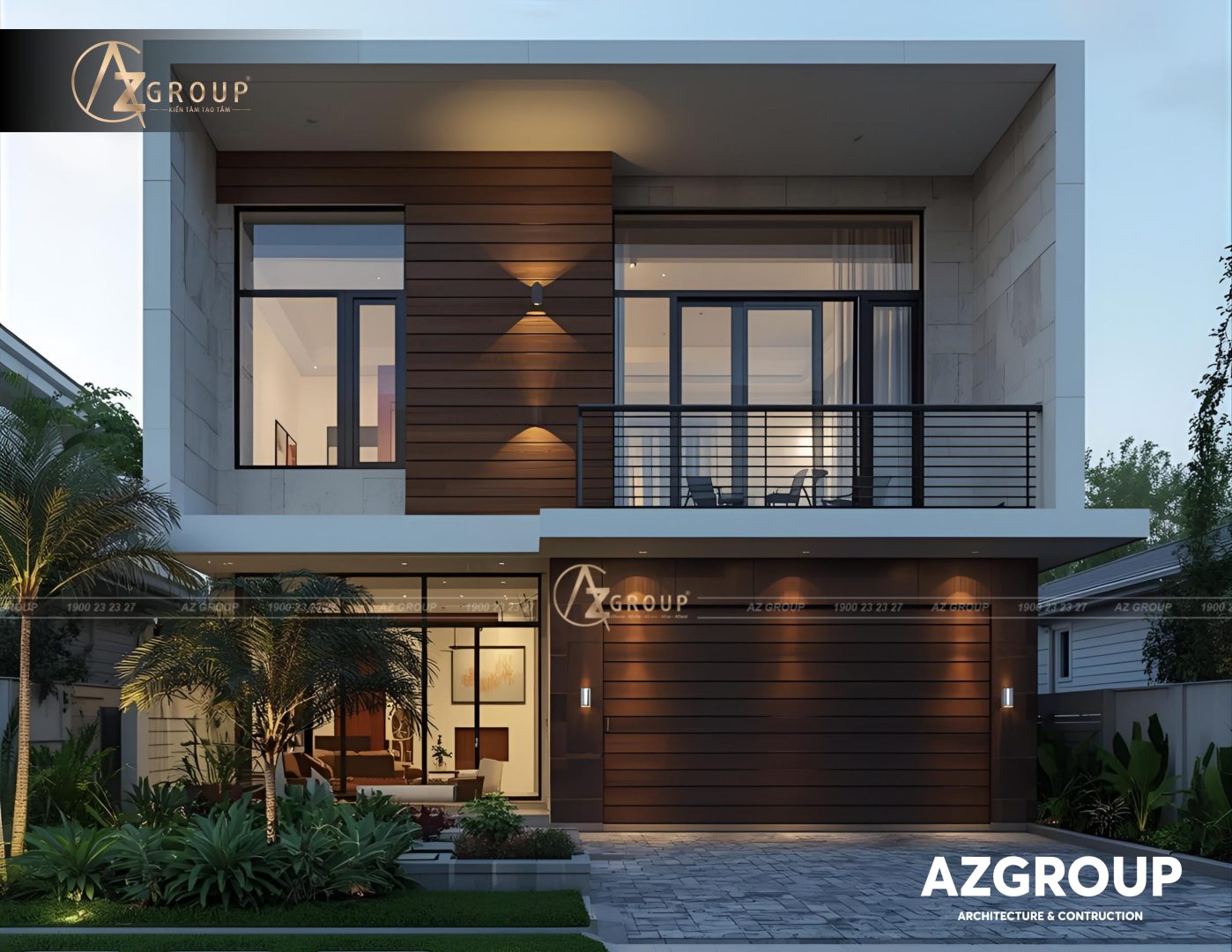 201 AZGroup - Công ty Thiết kế & Thi công Xây dựng trọn gói - công ty xây nhà trọn gói uy tín Chi phí thiết kế thi công biệt thự tại Đà Nẵng 2025 – Đầu tư xứng tầm, nâng tầm chuẩn sống