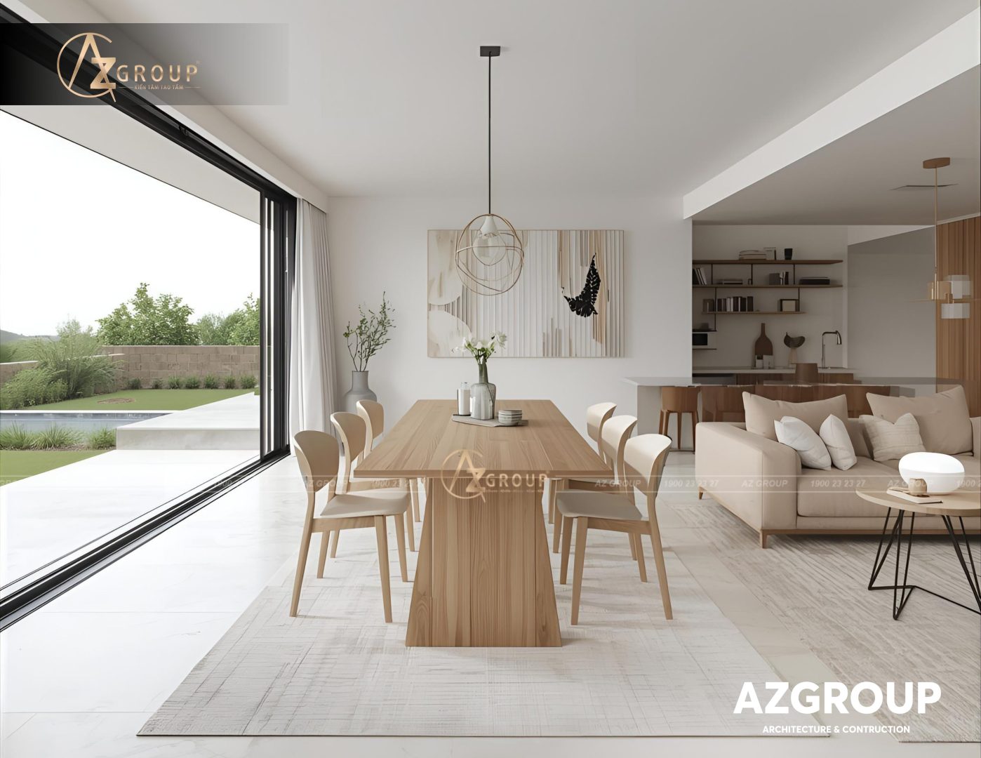 88 AZGroup - Công ty Thiết kế & Thi công Xây dựng trọn gói - công ty xây nhà trọn gói uy tín Mẫu thiết kế biệt thự Bắc Âu hiện đại 2025 – Tối giản, tinh tế và bền vững cùng thời gian